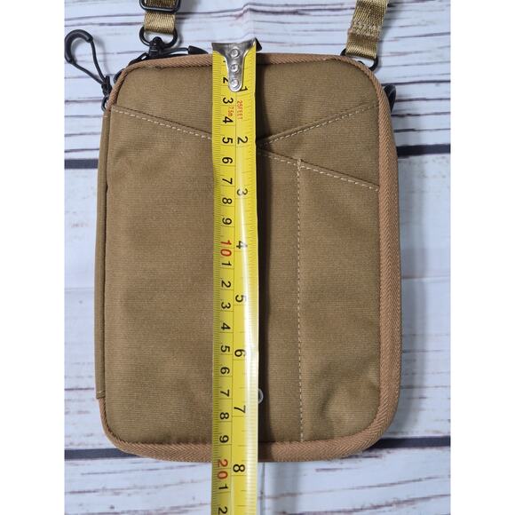 DoD Glasaco Sacoche Sunglasses Case Unisex Brown Model: BA030-CA Lightweight - Picture 11 of 11